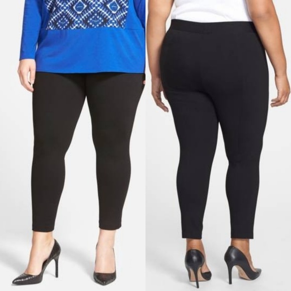 VINCE CAMUTO Leggings Black Slim Skinny Fit549/k38 - Picture 7 of 8